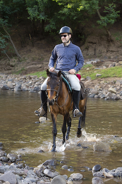 Pony trekking in Lesotho