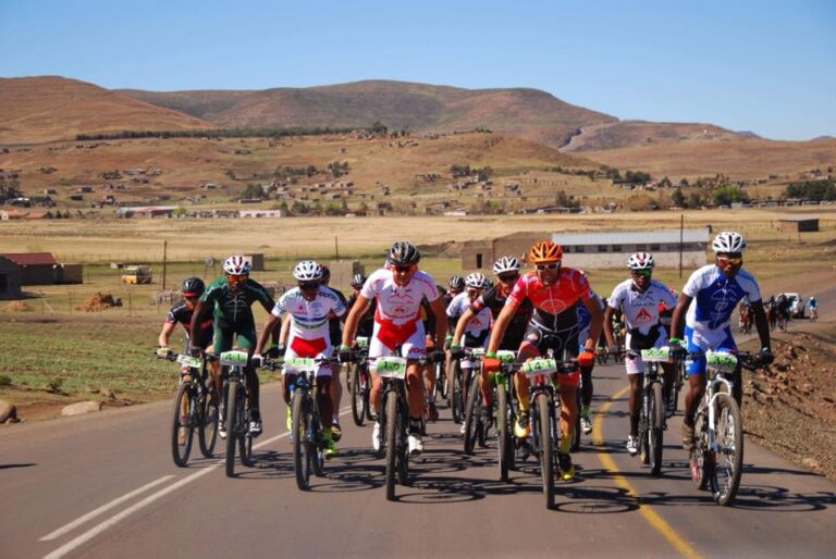 Cycling in Lesotho